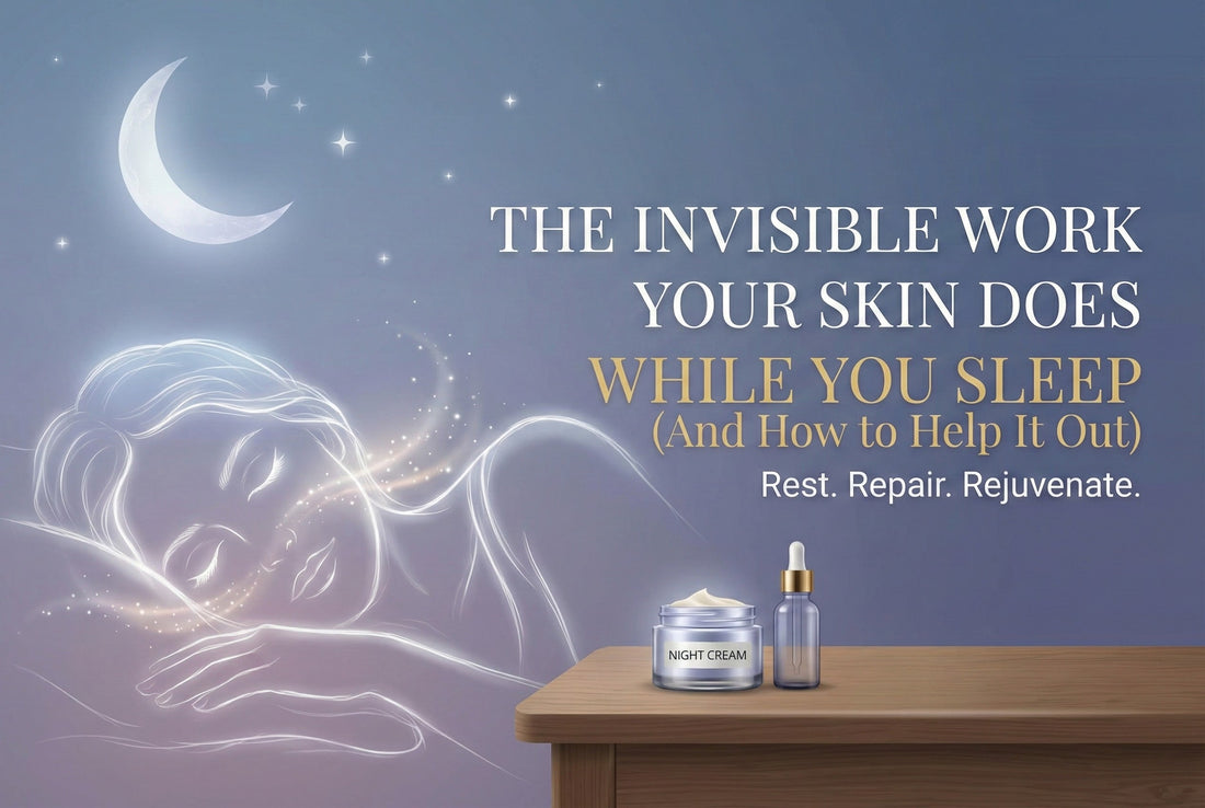 The Invisible Work Your Skin Does While You Sleep (And How to Help It Out)